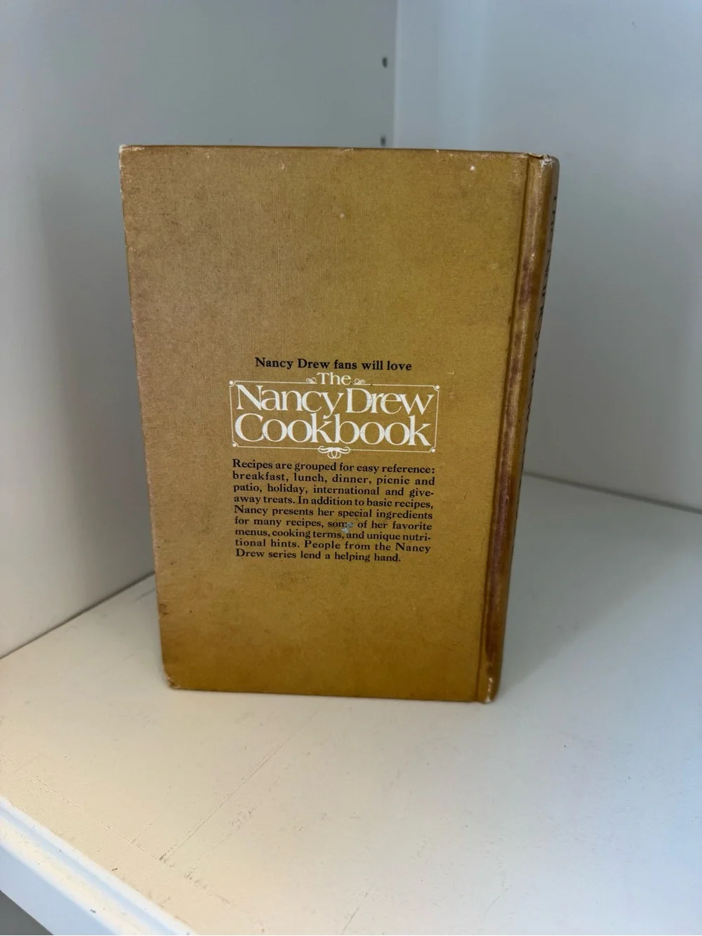 Vintage Nancy Drew Cookbook - by Carolyn Keene